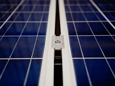 Close-up of Solar Panel